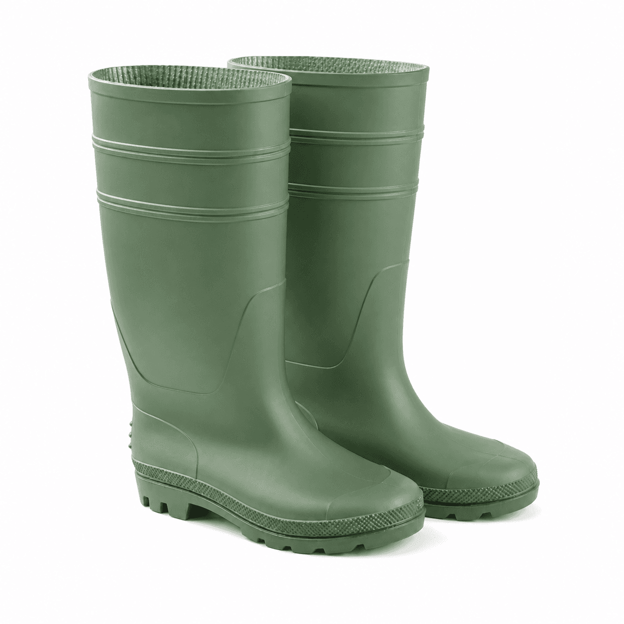 PVC Boots Green O4