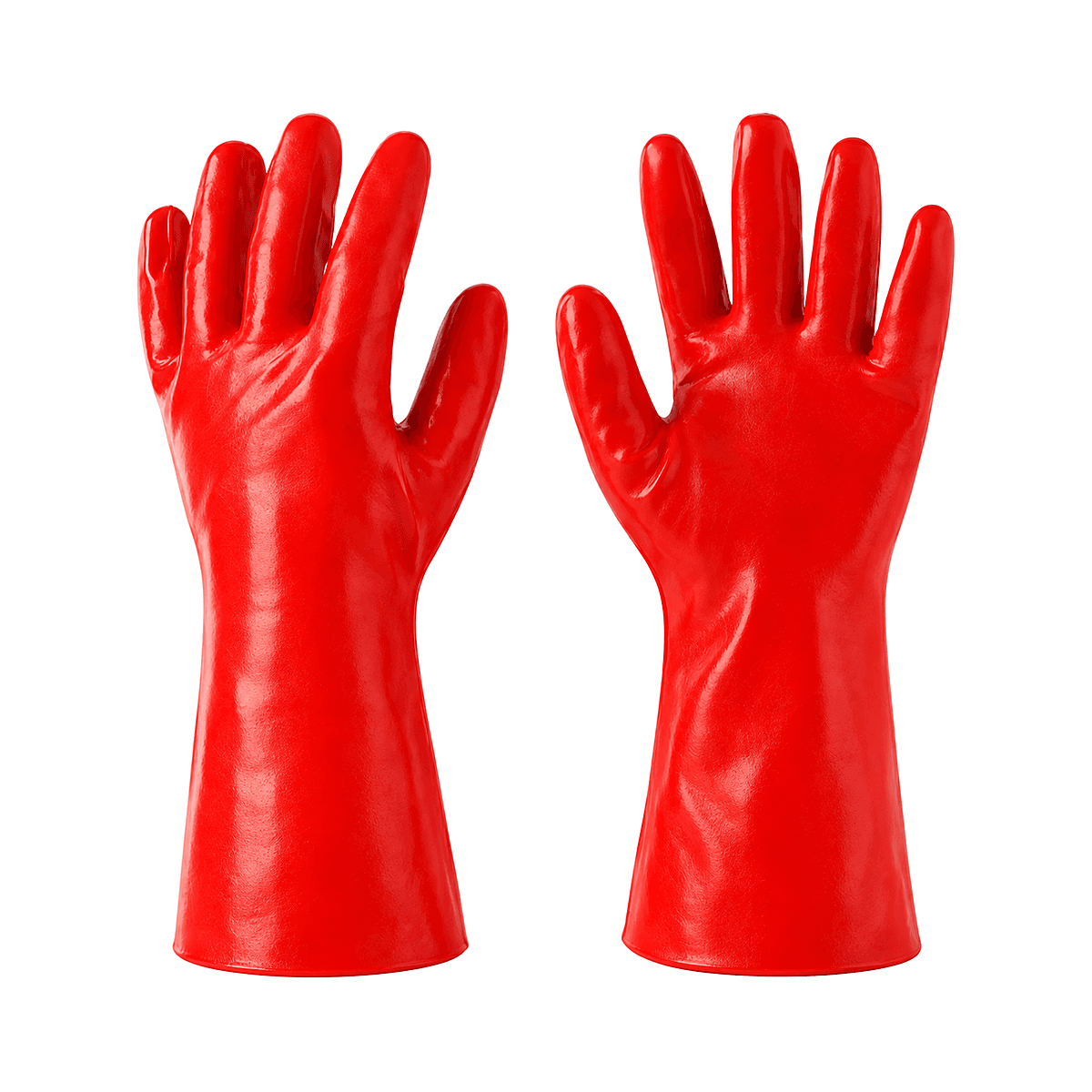 Chemical Gloves / Red